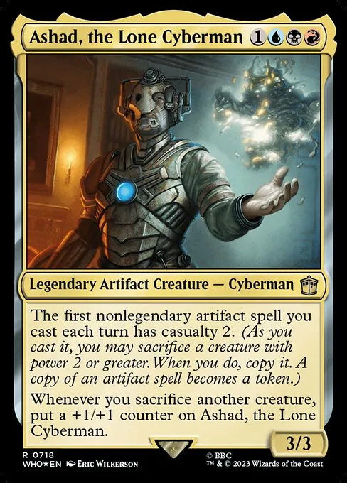 Ashad, the Lone Cyberman · Doctor Who 718/1178