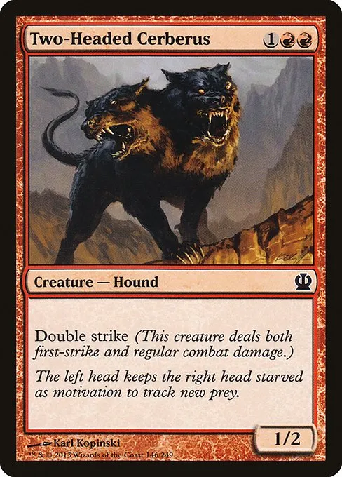 Two-Headed Cerberus · Theros 146/249