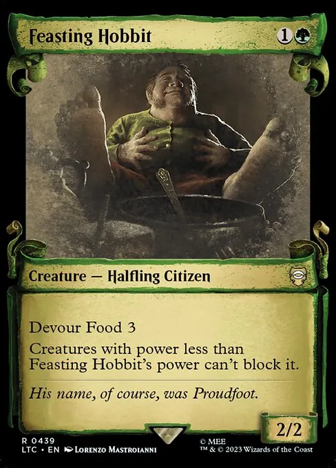 Feasting Hobbit · Tales of Middle-earth Commander 439/591