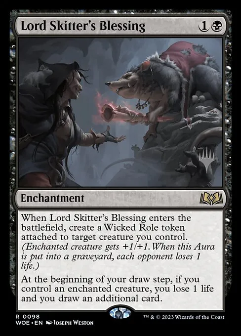 Lord Skitter's Blessing · Wilds of Eldraine Promos 98p/160