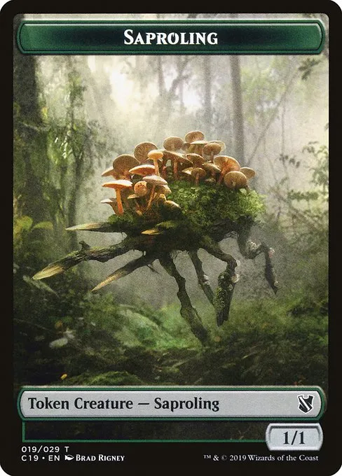 Saproling · Commander 2019 Tokens 19/29