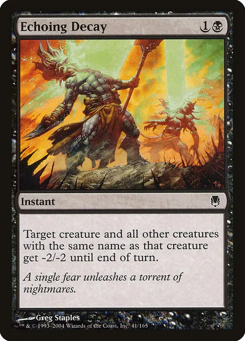 Echoing Decay · Darksteel 41/165