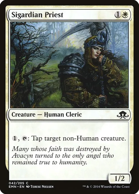 Sigardian Priest · Eldritch Moon 42/208