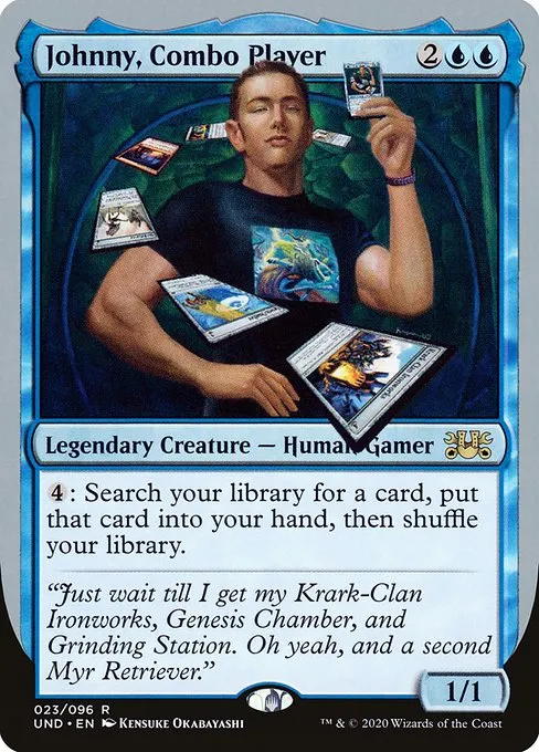 Johnny, Combo Player · Unsanctioned 23/96