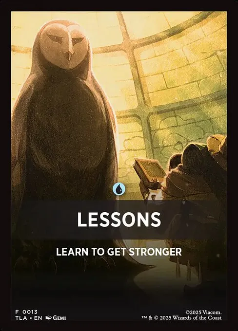 Lessons · Avatar: The Last Airbender Jumpstart Front Cards 13/46