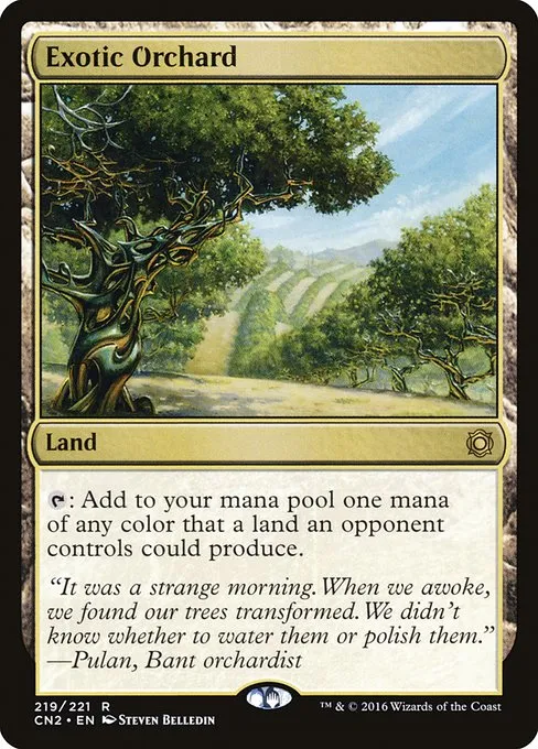 Exotic Orchard · Conspiracy: Take the Crown 219/222