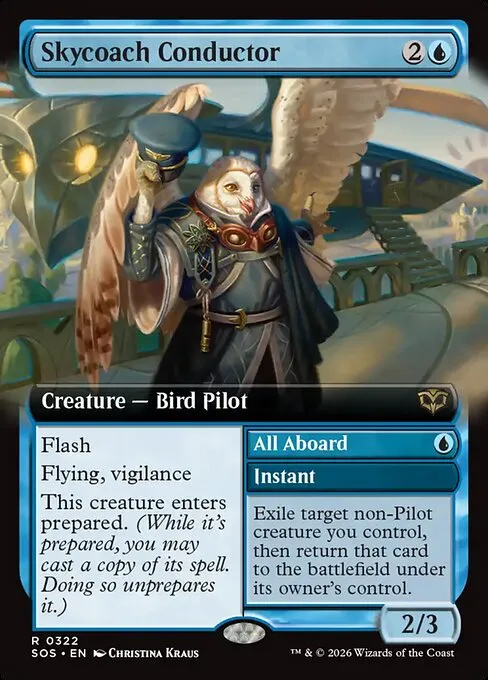Skycoach Conductor // All Aboard · Secrets of Strixhaven 322/368