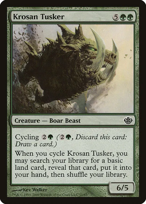 Krosan Tusker · Duel Decks: Garruk vs. Liliana 11/63