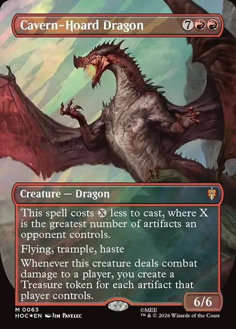 Cavern-Hoard Dragon · The Hobbit Commander 63/7