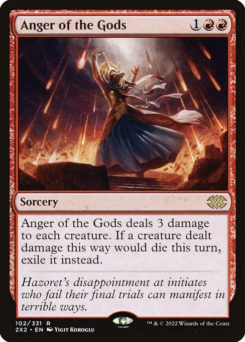 Anger of the Gods · Double Masters 2022 102/579