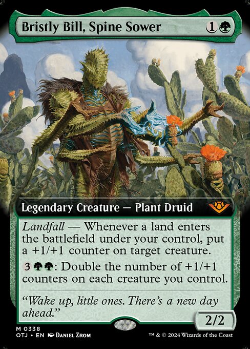 Bristly Bill, Spine Sower · Outlaws of Thunder Junction 338/374