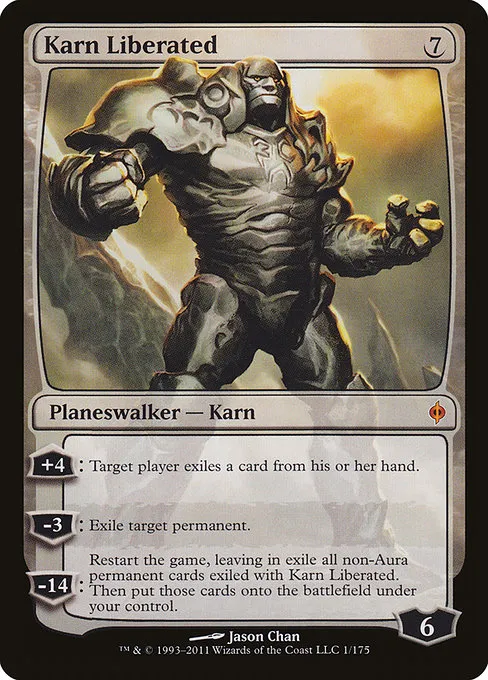 Karn Liberated · New Phyrexia 1/175