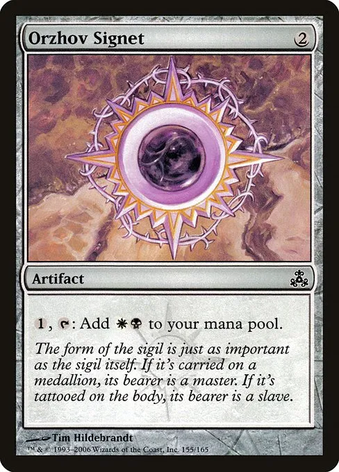 Orzhov Signet · Guildpact 155/167