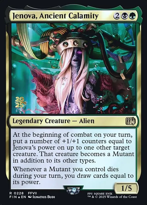 Jenova, Ancient Calamity · Final Fantasy Promos 228s/94