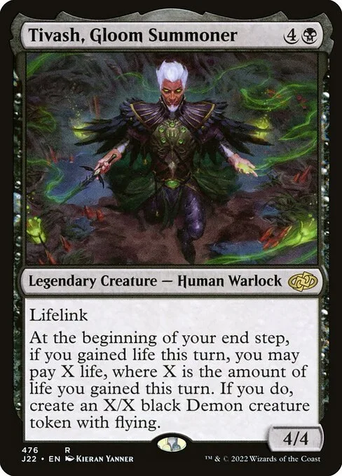 Tivash, Gloom Summoner · Jumpstart 2022 476/835