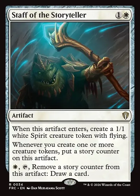 Staff of the Storyteller · Reality Fracture Commander 34/2