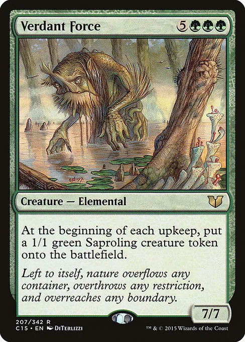 Verdant Force · Commander 2015 207/342