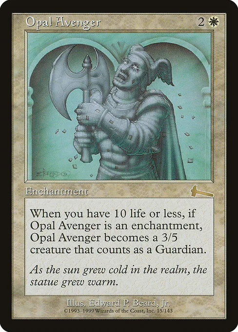 Opal Avenger · Urza's Legacy 15/143