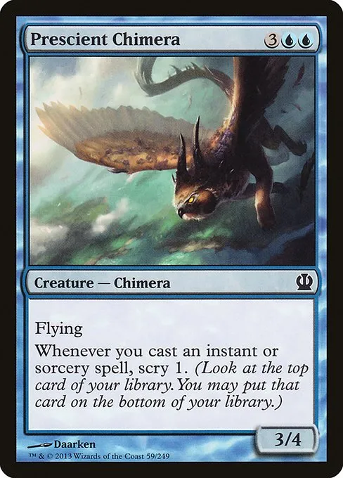 Prescient Chimera · Theros 59/249