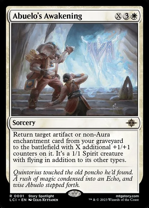 Abuelo's Awakening · The Lost Caverns of Ixalan 1/416