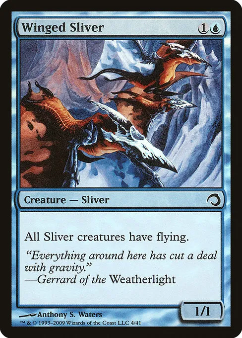 Winged Sliver · Premium Deck Series: Slivers 4/41