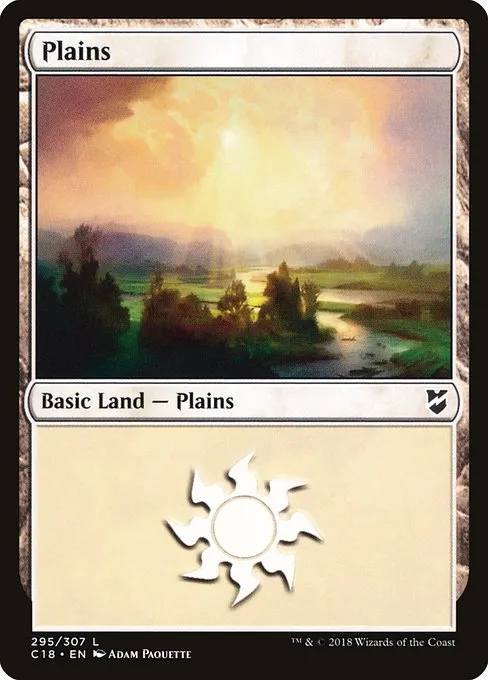 Plains · Commander 2018 295/307