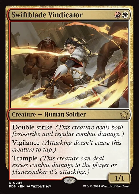 Swiftblade Vindicator · Foundations 246/771