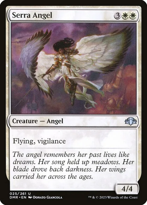 Serra Angel · Dominaria Remastered 25/457