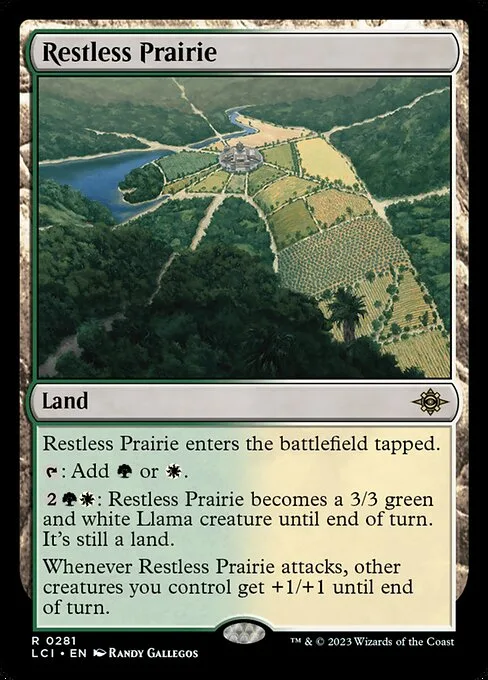 Restless Prairie · The Lost Caverns of Ixalan 281/416