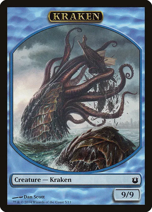 Kraken · Born of the Gods Tokens 5/11