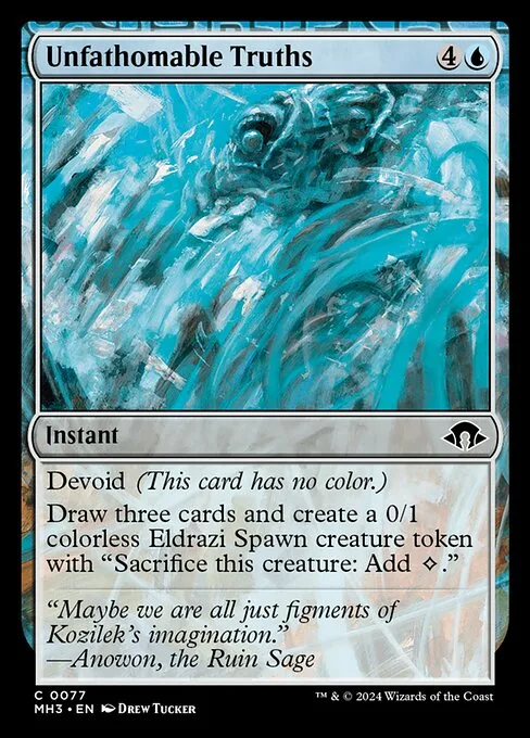 Unfathomable Truths · Modern Horizons 3 77/528