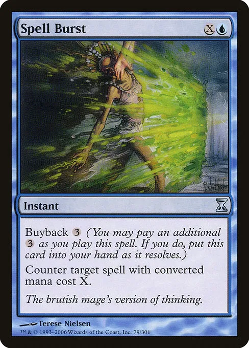 Spell Burst · Time Spiral 79/301