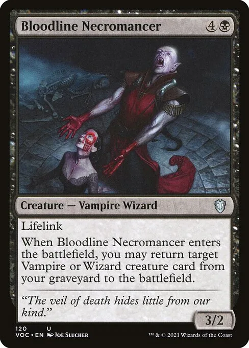 Bloodline Necromancer · Crimson Vow Commander 120/188