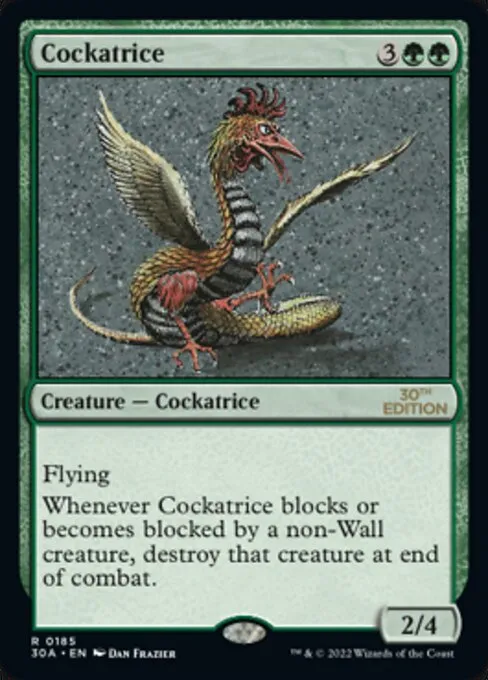 Cockatrice · 30th Anniversary Edition 185/594