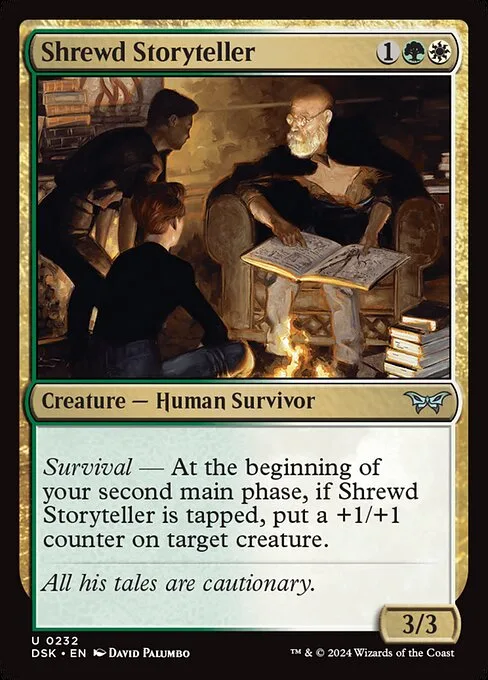 Shrewd Storyteller · Duskmourn: House of Horror 232/419