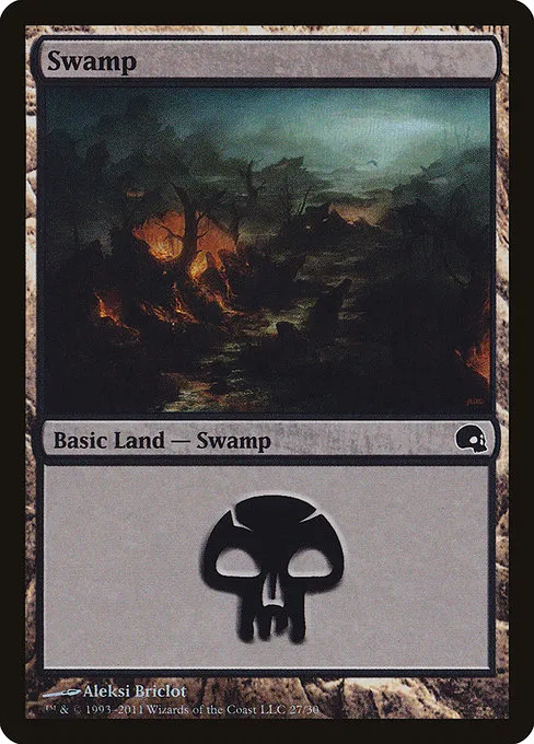 Swamp · Premium Deck Series: Graveborn 27/30
