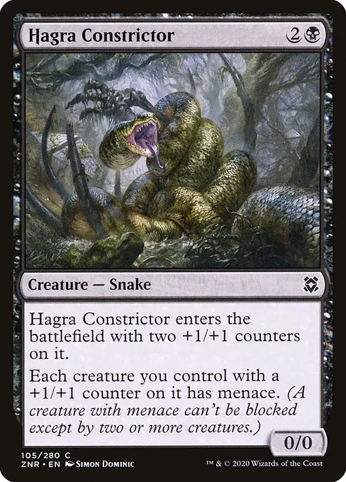 Hagra Constrictor · Zendikar Rising 105/407