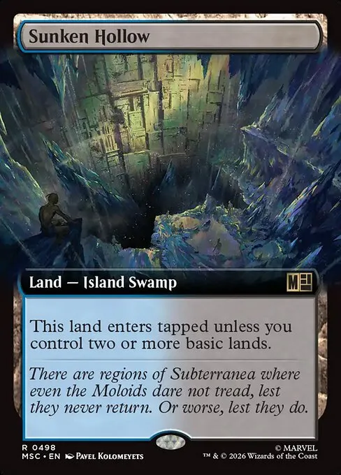 Sunken Hollow · Marvel Super Heroes Commander 498/9