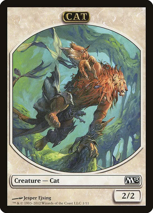 Cat · Magic 2013 Tokens 1/11