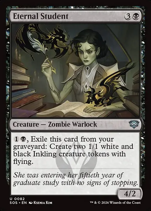 Eternal Student · Secrets of Strixhaven 82/368