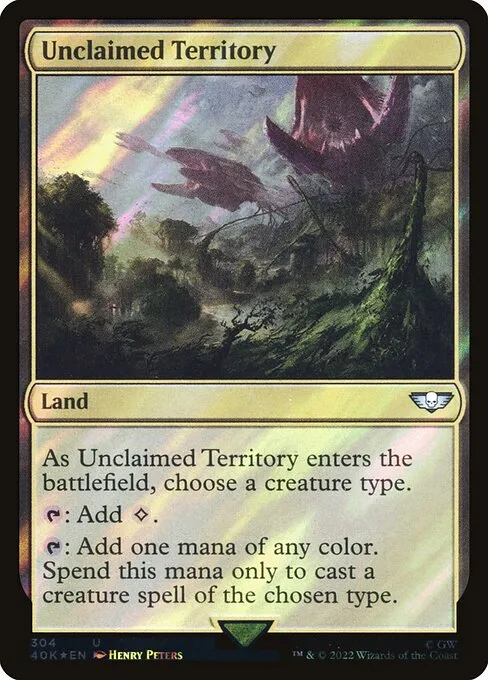 Unclaimed Territory · Warhammer 40,000 Commander 304★/617