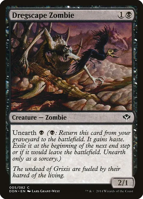 Dregscape Zombie · Duel Decks: Speed vs. Cunning 5/82