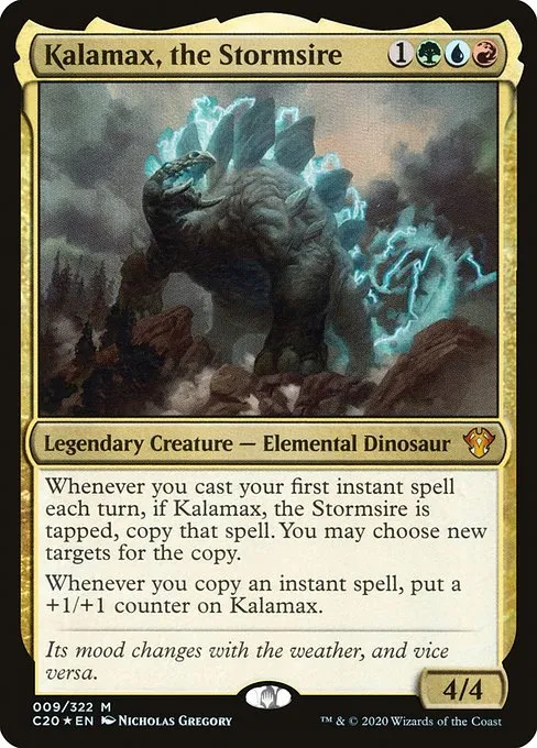 Kalamax, the Stormsire · Commander 2020 9/322