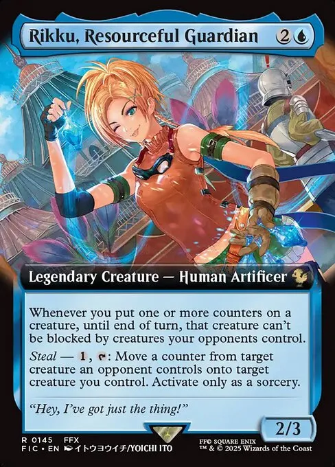 Rikku, Resourceful Guardian · Final Fantasy Commander 145/486