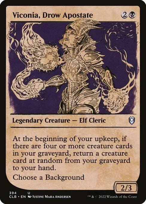 Viconia, Drow Apostate · Commander Legends: Battle for Baldur's Gate 394/936