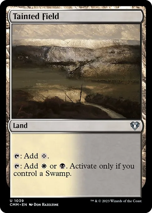 Tainted Field · Commander Masters 1039/1067