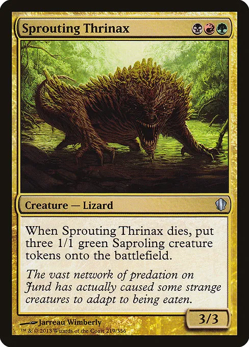 Sprouting Thrinax · Commander 2013 219/356