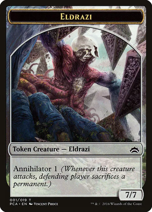 Eldrazi · Planechase Anthology Tokens 1/19