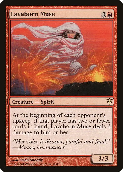 Lavaborn Muse · Duel Decks: Sorin vs. Tibalt 50/80