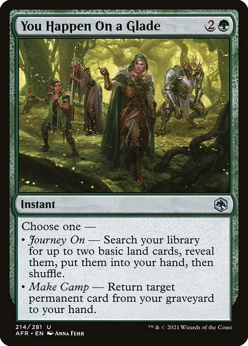 You Happen On a Glade · Adventures in the Forgotten Realms 214/424